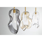 Eurofase Norah, Chandelier, 9-light, 51'', Gold, Mixed Glass