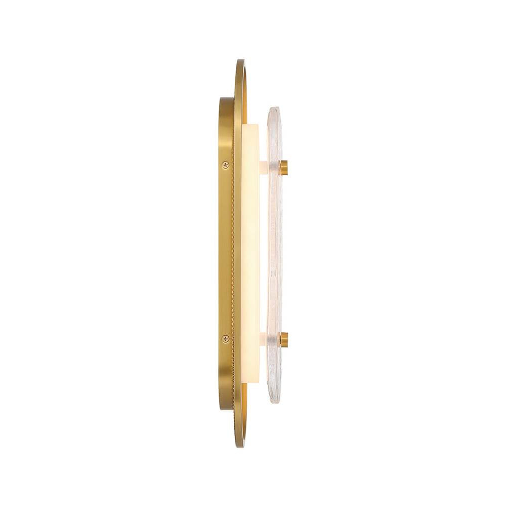 Eurofase 49170-016 Gold Tramore, Wall Sconce, 16'', Gold, Silver Glass Image 3