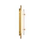 Eurofase 49170-016 Gold Tramore, Wall Sconce, 16'', Gold, Silver Glass Image 3