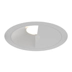 Eurofase OSC3RT02WL021535WCL White Oscar Small 15w Round White Trim White Baffle Wall Wash Wide 3500k Clear Lens Image 1