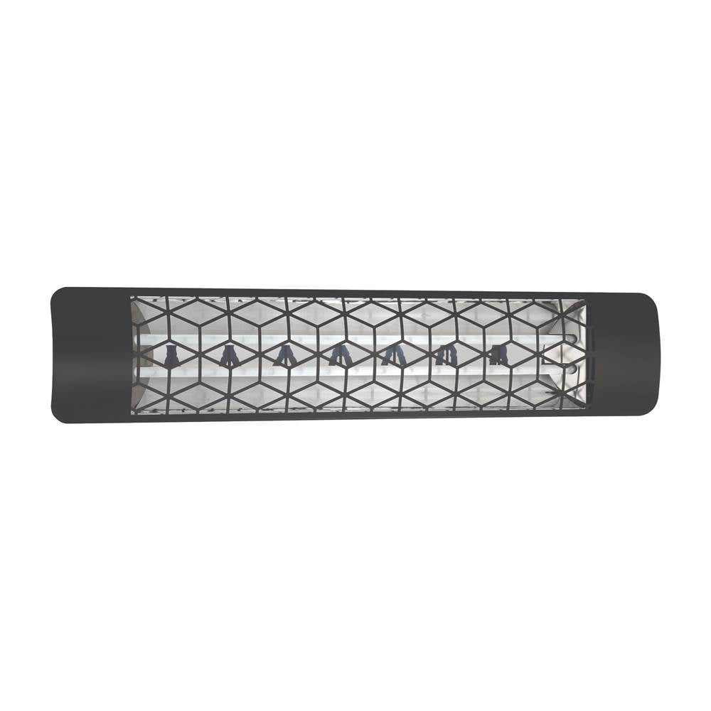 Eurofase EF40240B6 Black Eurofase Ef40240b6 Dual Element 39 Inch 4000 Watt Electric Patio Heater Image 3