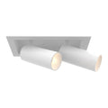 Eurofase Tango 15w 2 Light White Trim Spot 4000k Clear Lens