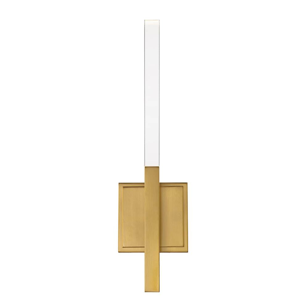 Eurofase 45636-028 Gold Benicio, Wall Sconce, 18'', Gold, Clear Glass Image 4