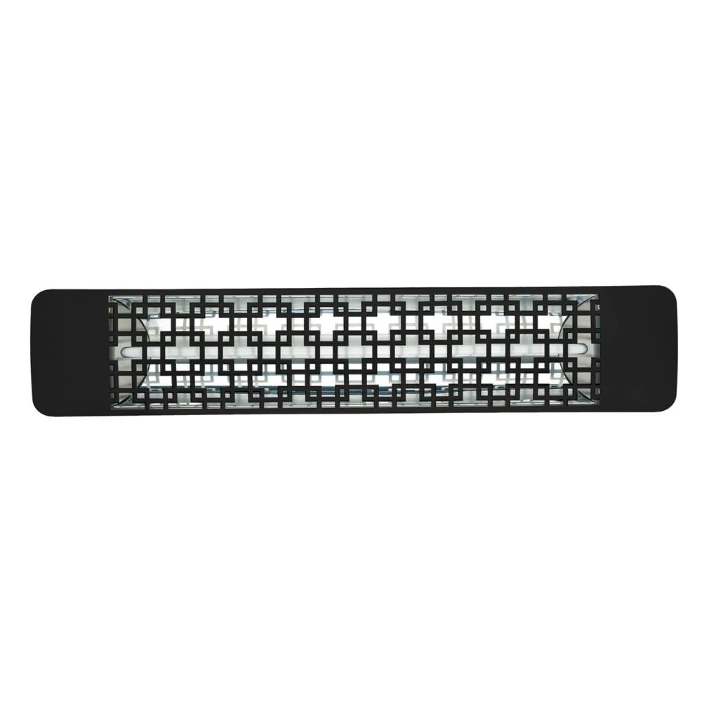 Eurofase EF25480B5 Black Eurofase Ef25480b5 Single Element 39 Inch 2500 Watt Electric Patio Heater Image 2