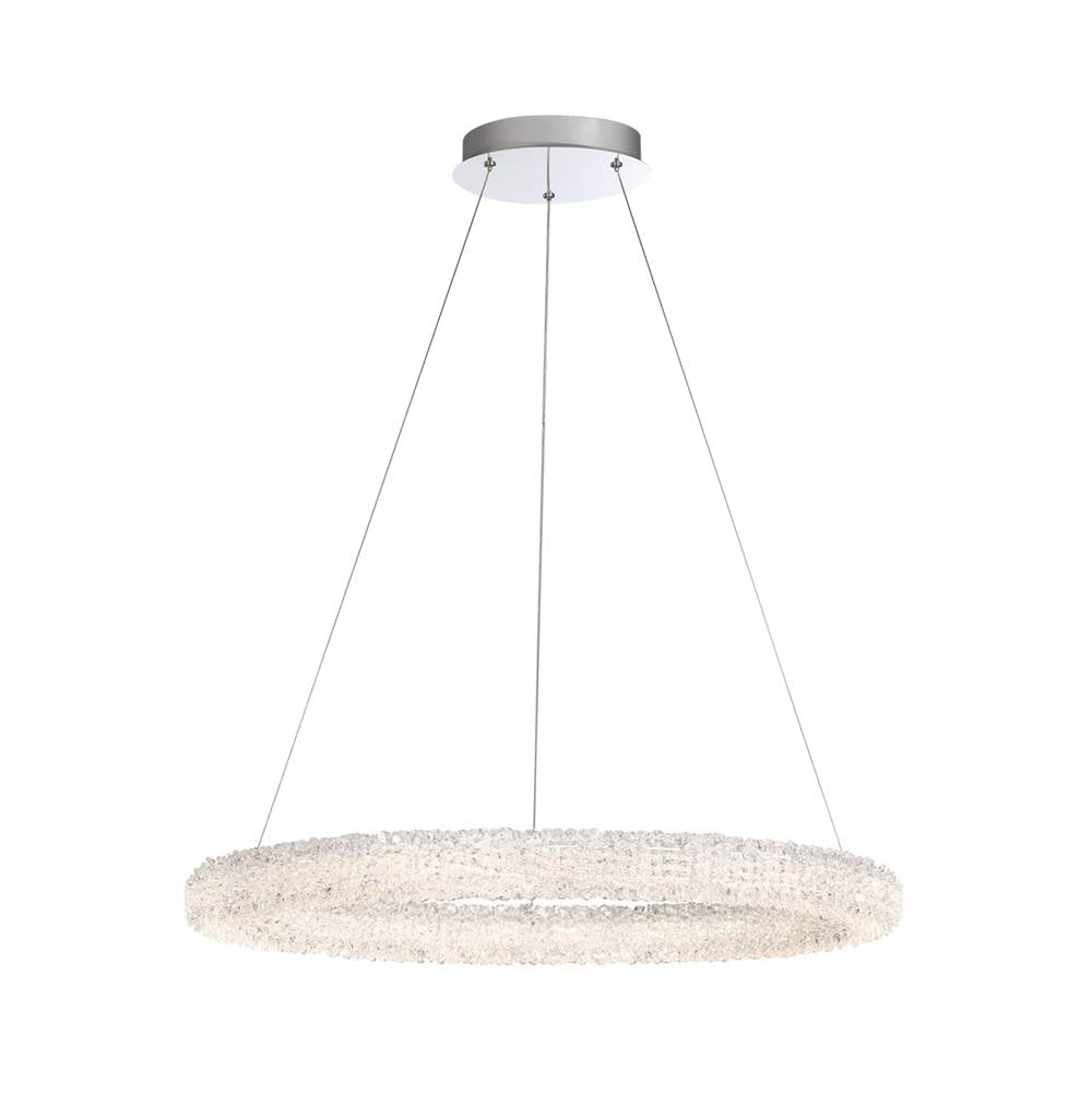 Eurofase 34153-017 Chrome Sassi, Chandelier , 27'', Chrome Image 2