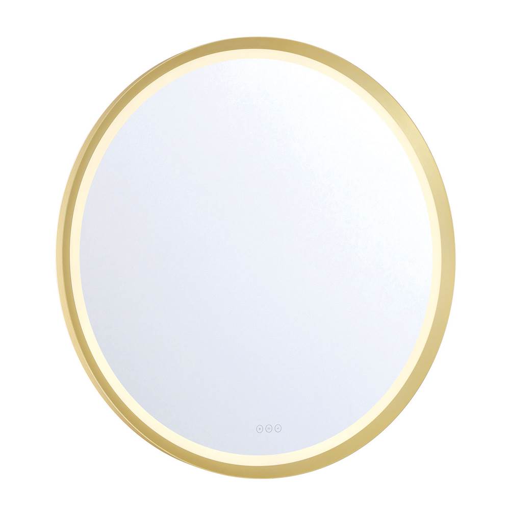 Eurofase 48977-012 Brushed Gold Artell, Mirror , 42'' X 42'', Brushed Gold Image 2
