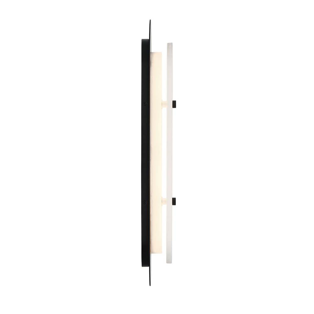 Eurofase 49173-024 Powder Coat Black Tramore, Outdoor , 22'', Powder Coat Black, Alabaster Image 4