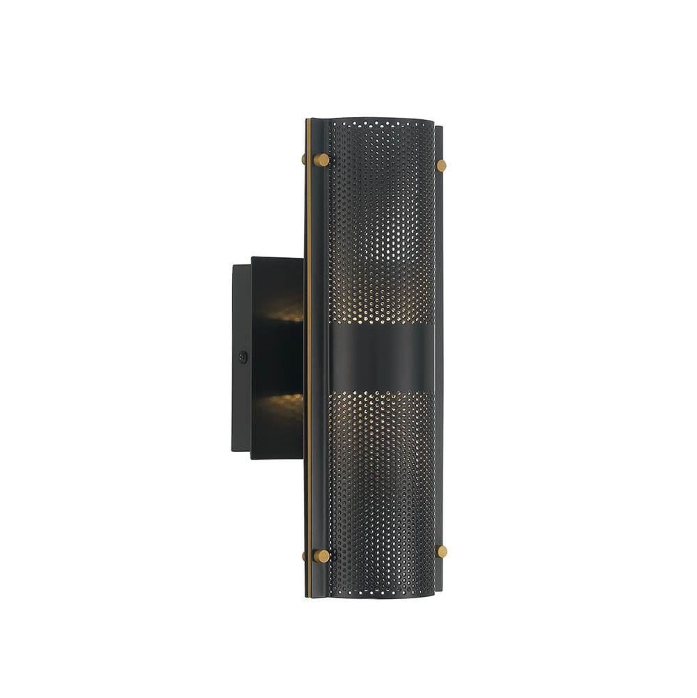 Eurofase 46460-011 Gold Black Mix Westcliffe, Outdoor , 2-light, 12'', Gold-black Mix Image 2