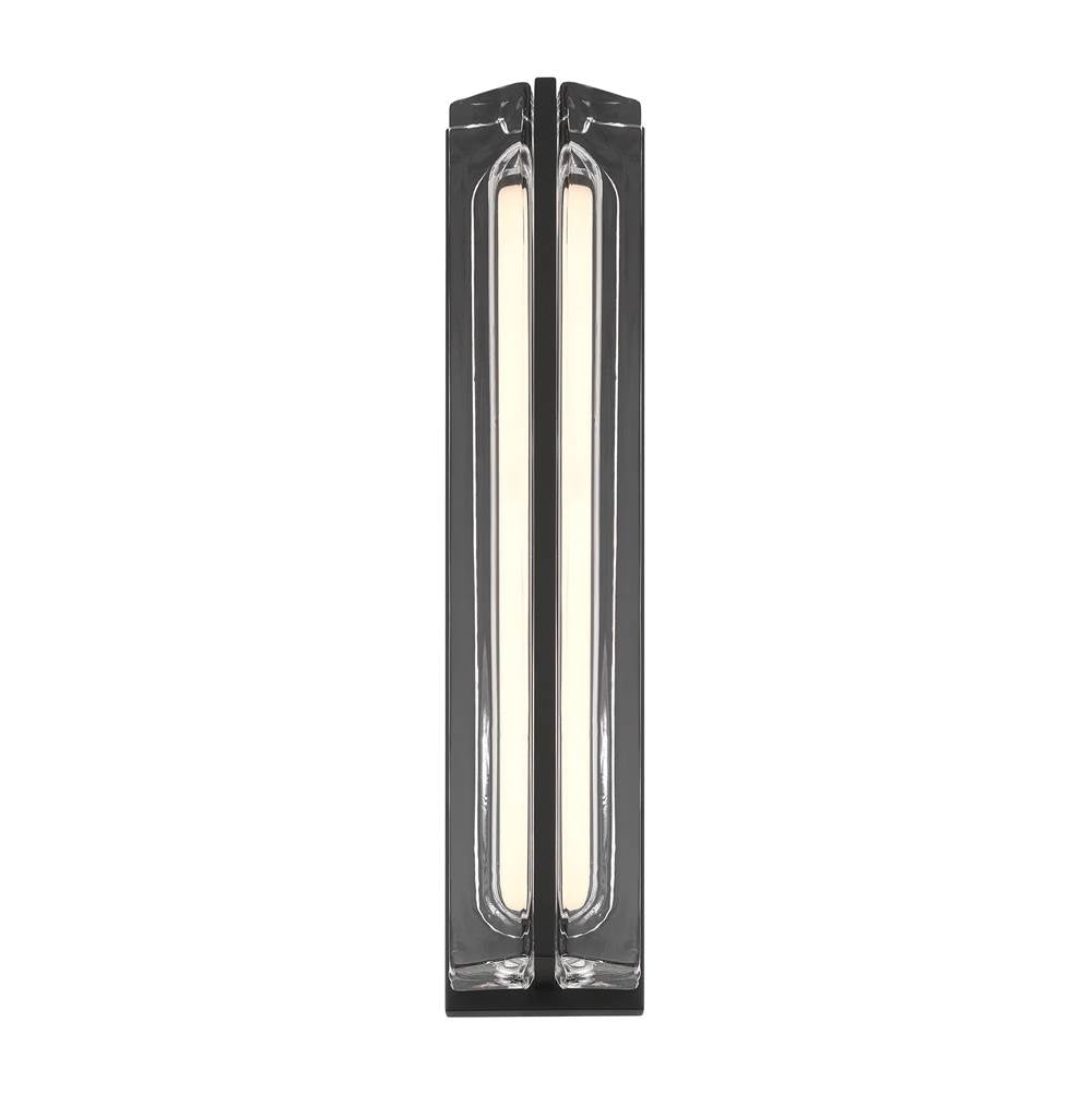 Eurofase 49025-026 Matte Black Langferd, Outdoor, 24'', Matte Black, Clear Glass Image 3