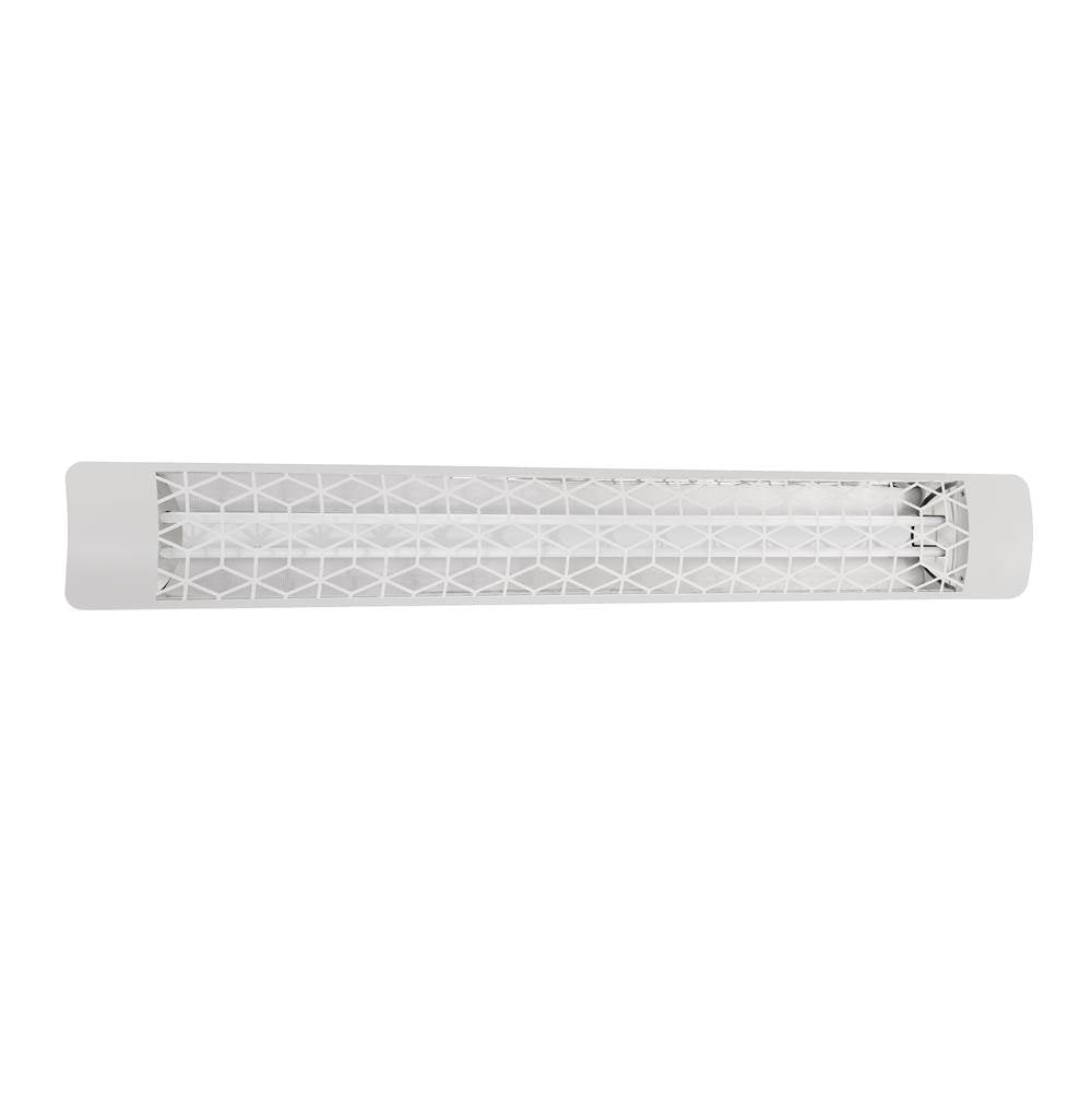 Eurofase EF60208W6 White Eurofase Ef60208w6 Dual Element 61 Inch 6000 Watt Electric Patio Heater Image 1