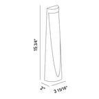 Eurofase 31916-052 Marine Grey Bira,led Bollard,1x7w,16in,bk Image 5