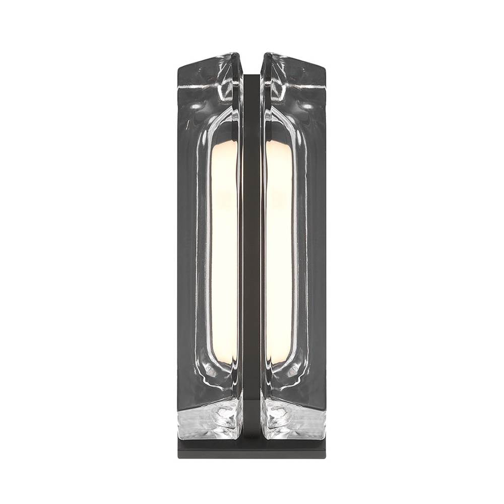 Eurofase 49022-025 Matte Black Langferd, Outdoor, 12'', Matte Black, Clear Glass Image 1