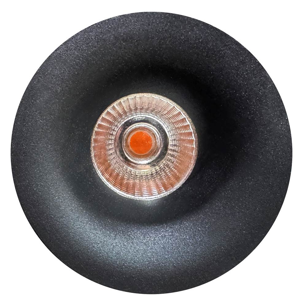 Eurofase Echo 15w Black Trimless Wide 3000k Clear Lens