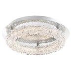 Eurofase 34159-019 Chrome Sassi, Flush Mount , 15'', Chrome Image 1