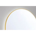 Eurofase 48520-010 Gold Linden, Mirror , 24'' X 36'', Gold Image 2