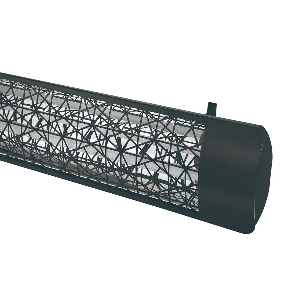 Eurofase EF60240B4 Black Eurofase Ef60240b4 Dual Element 61 Inch 6000 Watt Electric Patio Heater Image 4