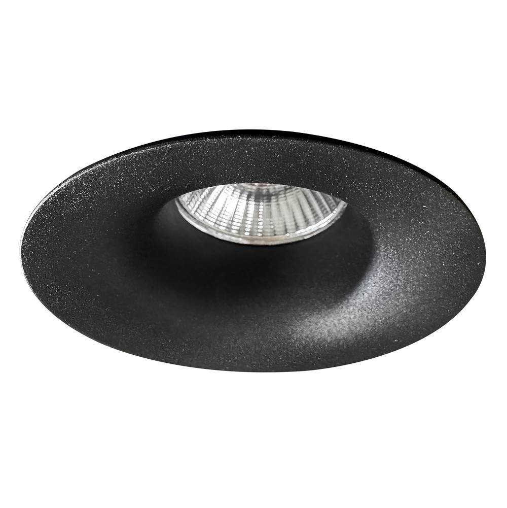 Eurofase ECO1RT01RF1530WCL Black Echo 15w Black Trim Wide 3000k Clear Lens Image 1