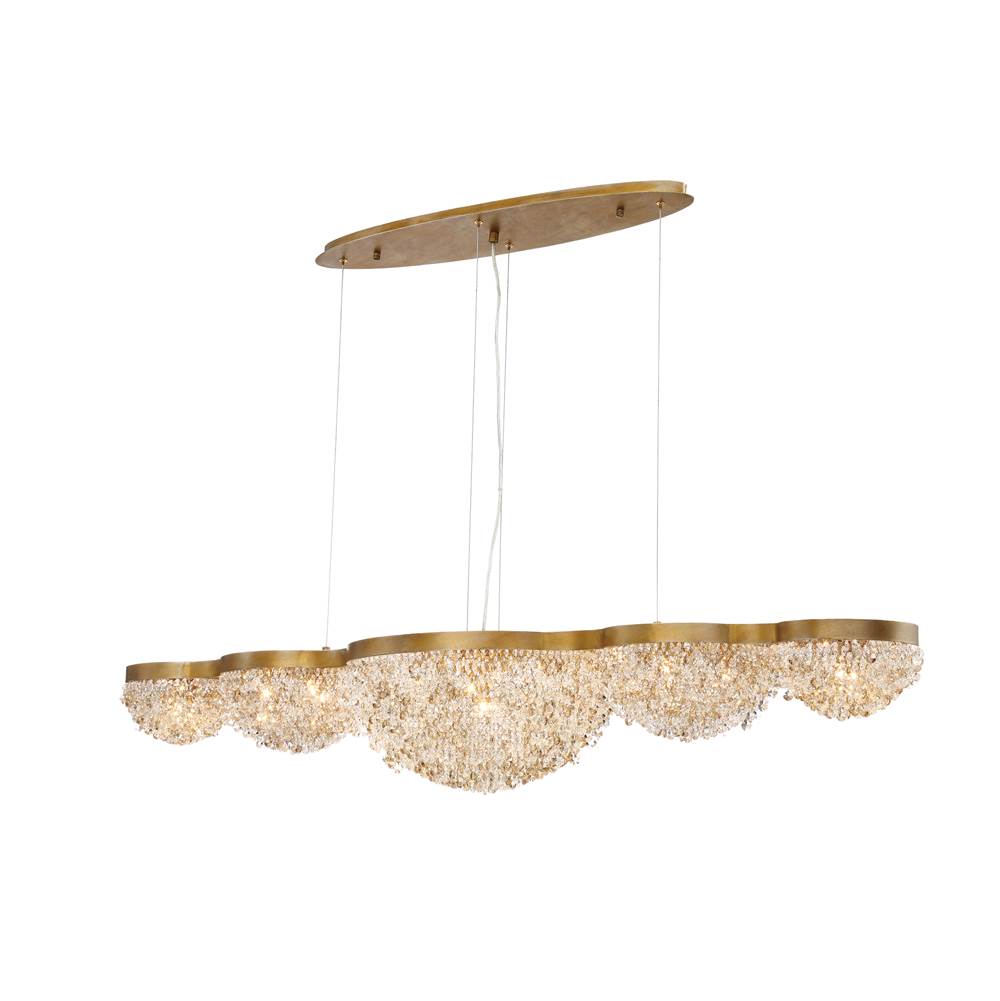 Eurofase 31831-017 Gold Mondo, Chandelier , 15-light, 10'', Gold Image 2