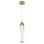 Eurofase Espada, Pendant, 20'', Gold, Clear Glass