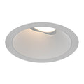 Eurofase Oscar Medium 10w Round White Trim White Baffle Gimbal Flood 2700k Clear Lens