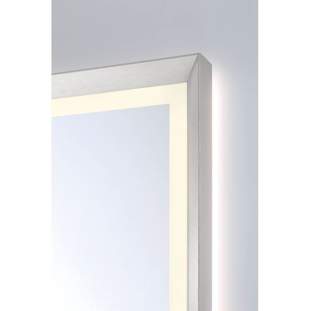 Eurofase 48974-028 Brushed Silver Artell, Mirror , 24'' X 36'', Brushed Silver Image 2