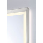 Eurofase 48974-028 Brushed Silver Artell, Mirror , 24'' X 36'', Brushed Silver Image 2