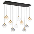 Eurofase 48932-046 Gold Iissa, Chandelier, 10-light, 47'', Gold, Mixed Glass Image 1