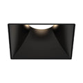 Eurofase Oscar Medium 10w Square Black Trimess Black Baffle Wide 3000k Clear Lens