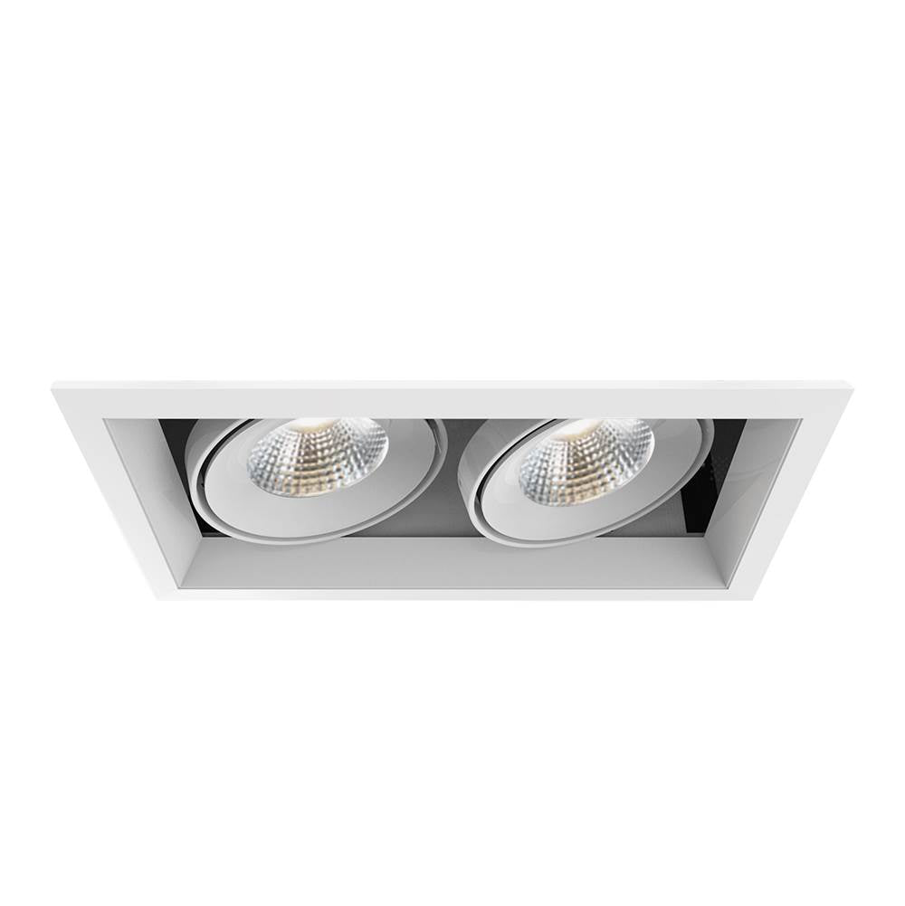 Eurofase  Multiple 26w 2 Lights Trim 40 Degree Gimbal 3000k White/white