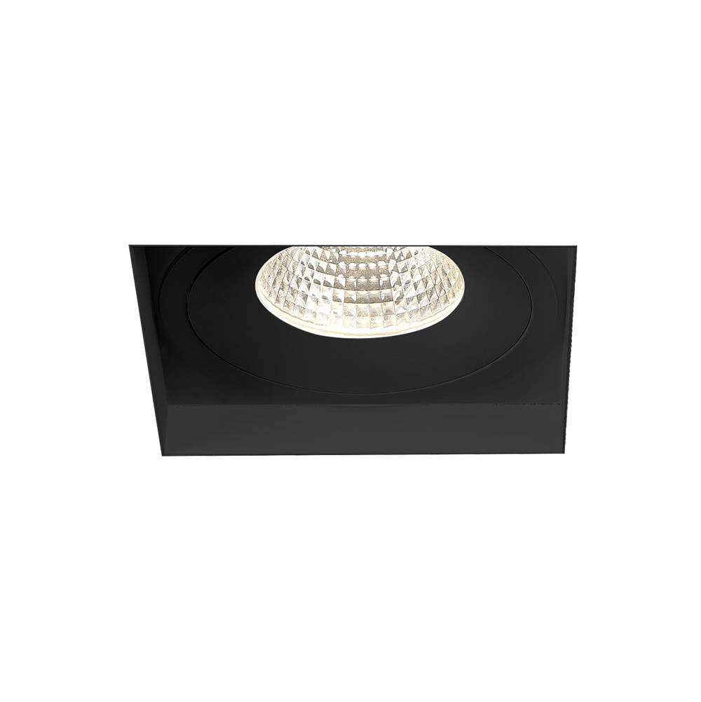 Eurofase Amigo 26w 1 Light Square Trimless Downlight 3500k Black