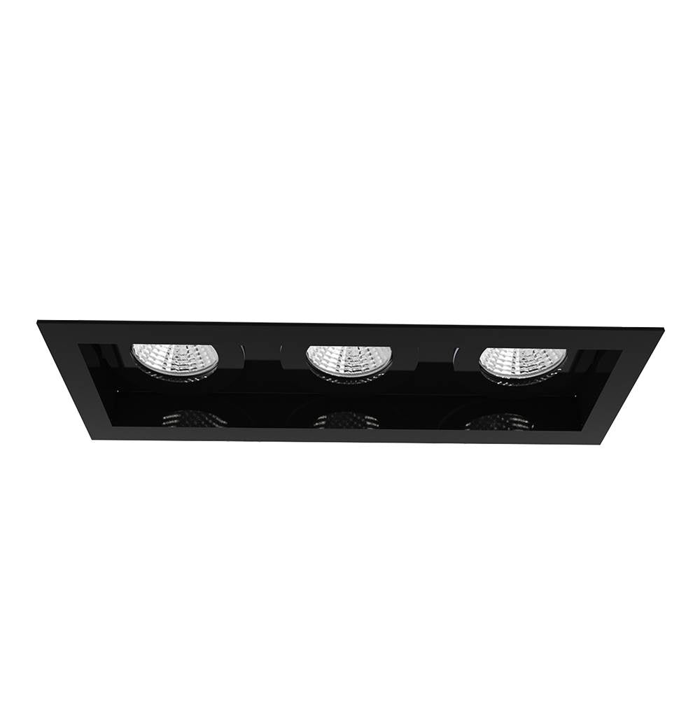 Eurofase Amigo 15w 3 Lights Trim Gimbal 3000k Black
