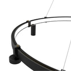 Eurofase 38136-016 Matte Black Mucci, Chandelier , 60'', Matte Black Image 2