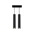 Eurofase Tango 15w 2 Light Black Trimless Suspension 3000k Clear Lens