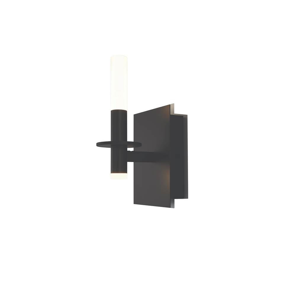 Eurofase 45233-031 Matte Black Torna, Vanity, 1-light, Matte Black, White Acrylic Image 5