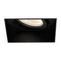 Eurofase Tango 10w 1 Light Square Black Trimless Gimbal Wide 2700k Clear Lens