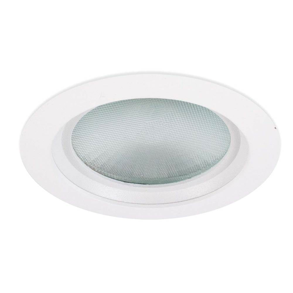 Eurofase 30351-011 White Amigo 15w 1 Light Square Trim Shower Downlight 3000k White Image 2