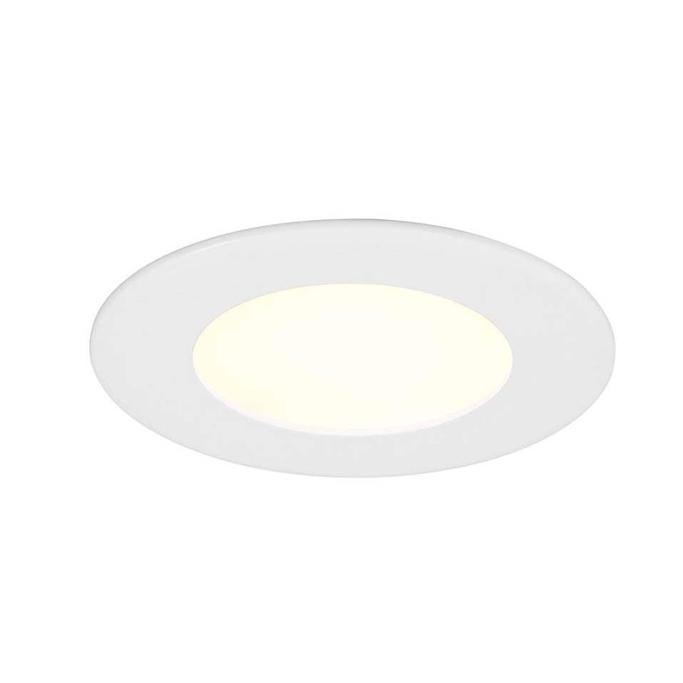 Eurofase Midway 3'' Slim 8w 1 Light Round Fire Rated Trim 5cct White