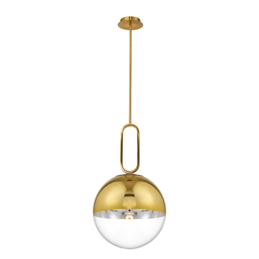 Eurofase Prospect, Pendant, 12'', Gold, Clear Glass