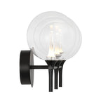Eurofase 48915-014 Matte Black Iissa, Vanity, 3lt, Matte Black, Clear Glass Image 4