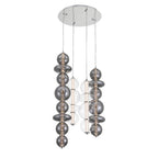 Eurofase 48960-021 Chrome Atomo, Chandelier, 4-light, 50'', Chrome, Mixed Glass Image 5