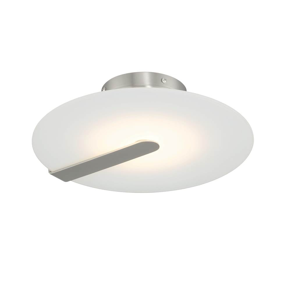 Eurofase 46843-029 Satin Nickel Nuvola, Flush Mount , 12'', Satin Nickel Image 2