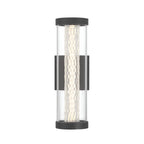 Eurofase Savron, Outdoor, 14'', Matte Black, Clear Glass