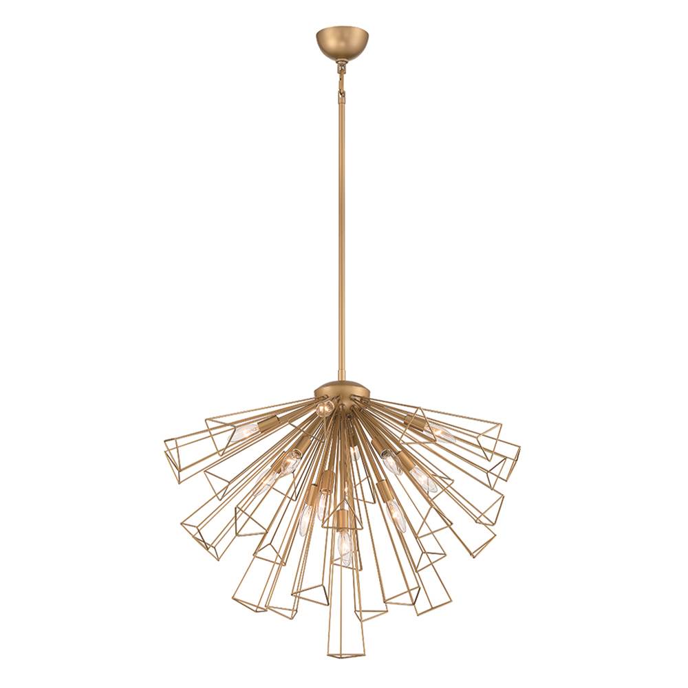 Eurofase 43863-027 Matte Gold Dendelio, Chandelier , 13-light, 30'', Matte Gold Image 4