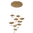 Eurofase 41910-016 Oil Rubbed Bronze Lagatto, Chandelier , 9-light, 36'', Oil Rubbed Bronze Image 1