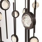 Eurofase 43890-019 Anodized Black Barletta, Chandelier , 26-light, 40'', Anodized Black Image 2