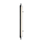 Eurofase Tramore, Wall Sconce, 30'', Matte Black, Silver Glass