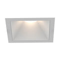 Eurofase OSC3ST02RF021530WFR White Oscar Small 15w Square White Trim White Baffle Wide 3000k Frosted Lens Image 1