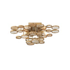 Eurofase 45452-024 Matte Gold Trento, Wall Sconce, 18'', Matte Gold, Clear-amber Glass Image 5