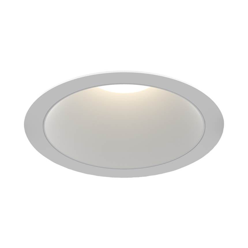 Eurofase OSC4RT02RF022630MCL White Oscar Medium 26w Round White Trim White Baffle Medium 3000k Clear Lens Image 1