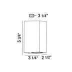 Eurofase Dale,outdr,led Wallmnt,2lt,mar